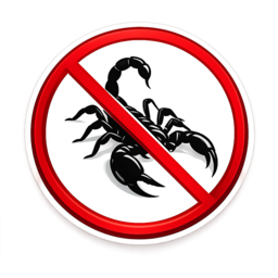 Controle de escorpiões